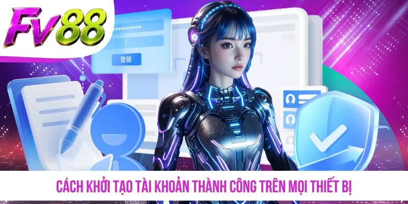 Cách khởi tạo tài khoản thành công trên mọi thiết bị